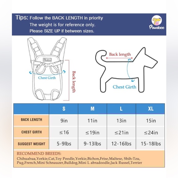 Pawaboo small pet carrier, NWT. - Picture 16 of 16